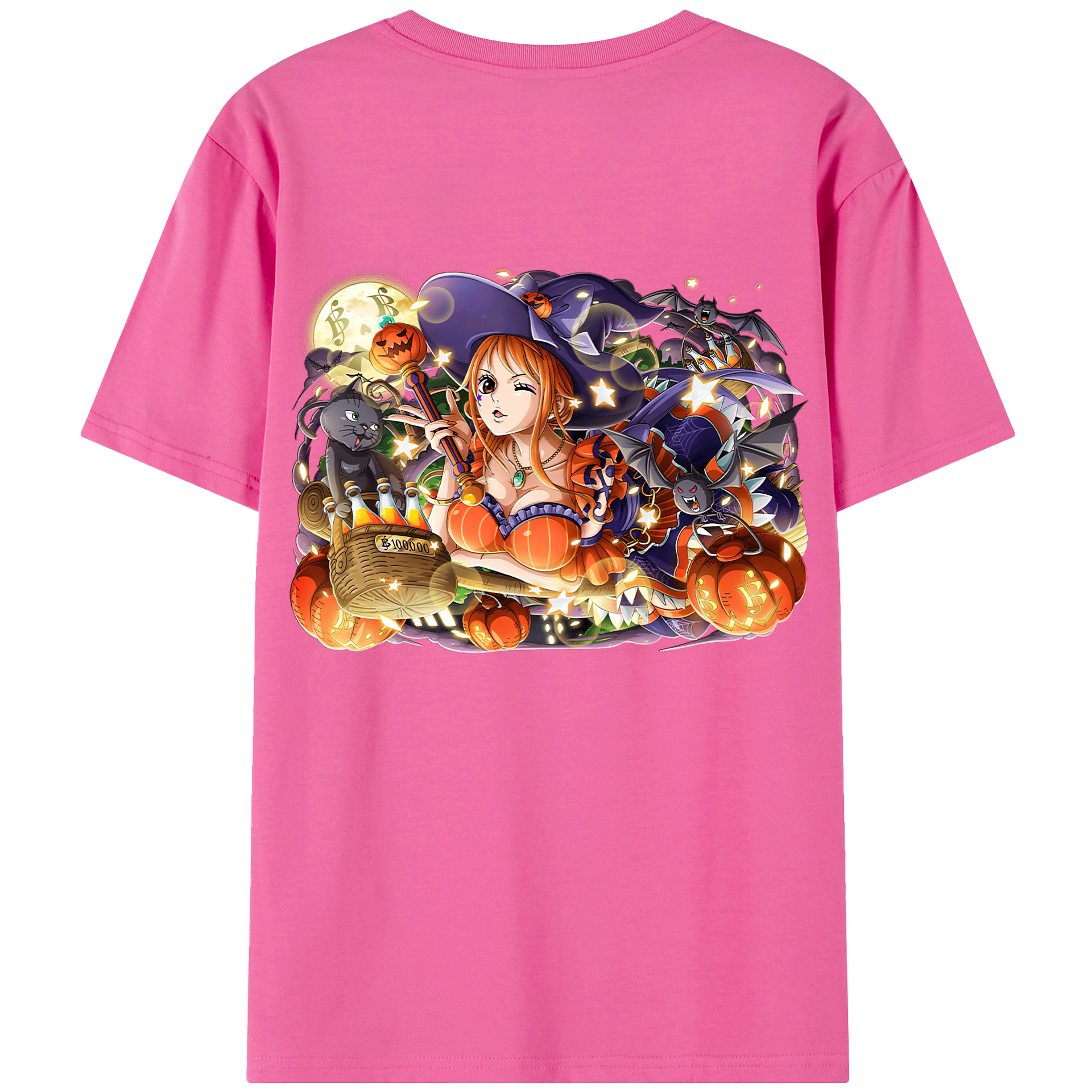 （画像用） ワンピース ナミ ONE PIECE Nami レディース半袖Tシャツ(バックプリント)
